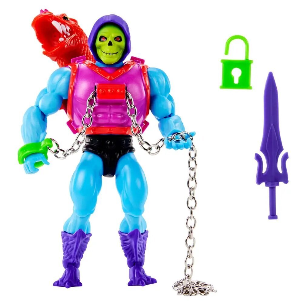 Masters of the Universe Origins Deluxe-toimintahahmo Dragon Blaster Skeletor 14 cm hinta ja tiedot | Poikien lelut | hobbyhall.fi