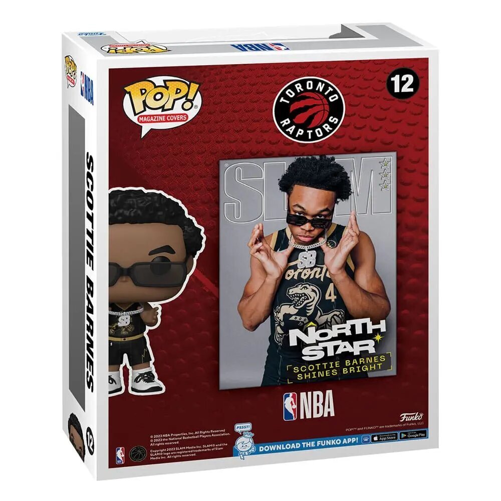 NBA-kansi POP! Koripallon vinyylihahmo Scottie Barnes (SLAM Magazin) 9 cm hinta ja tiedot | Pelien oheistuotteet | hobbyhall.fi