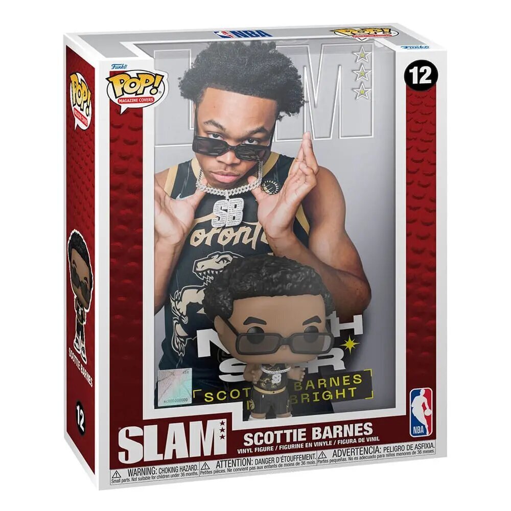 NBA-kansi POP! Koripallon vinyylihahmo Scottie Barnes (SLAM Magazin) 9 cm hinta ja tiedot | Pelien oheistuotteet | hobbyhall.fi