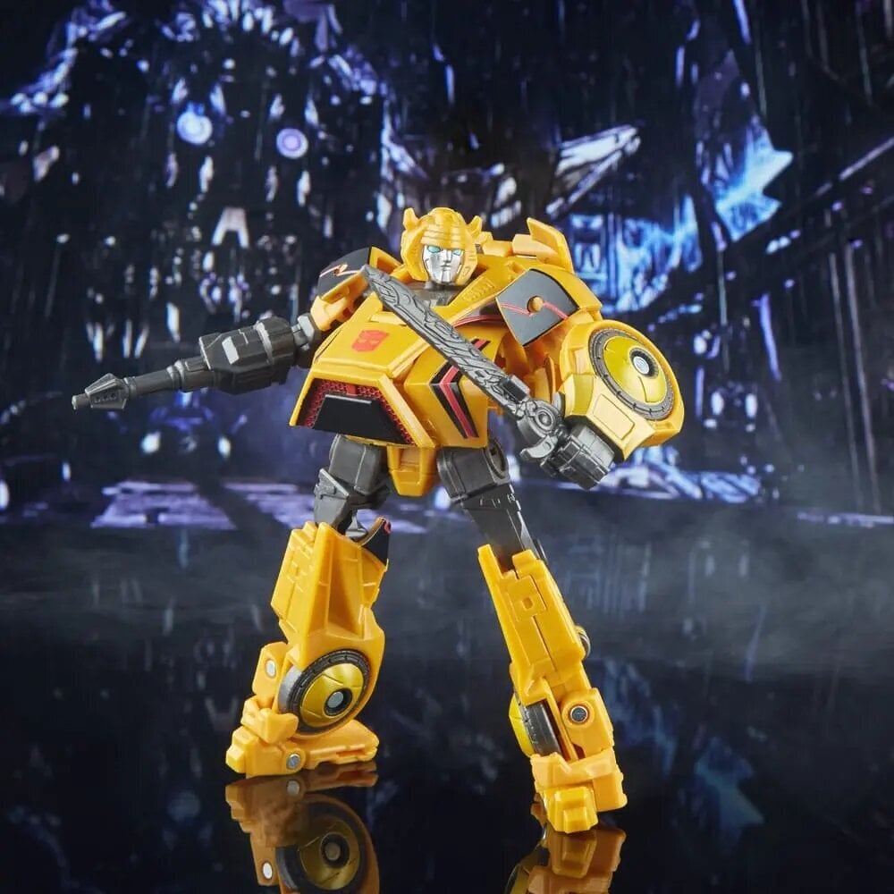 Transformers Generations Studio Series Deluxe-luokan toimintahahmo Pelaajapainos Bumblebee 11 cm hinta ja tiedot | Poikien lelut | hobbyhall.fi