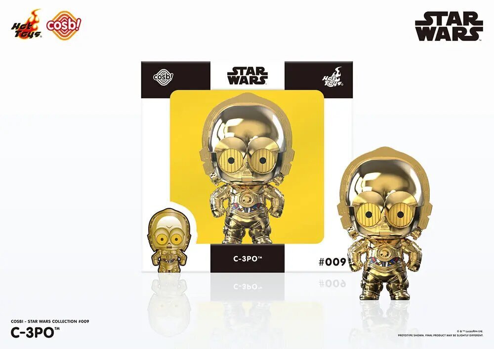 Tähtien sota Cosbi Minifiguuri C-3PO 8 cm hinta ja tiedot | Poikien lelut | hobbyhall.fi