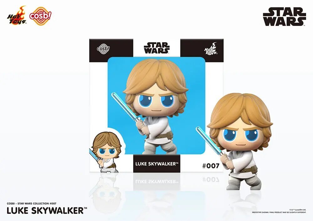 Tähtien sota Cosbi -minihahmo Luke Skywalker -valomiekka 8 cm hinta ja tiedot | Poikien lelut | hobbyhall.fi