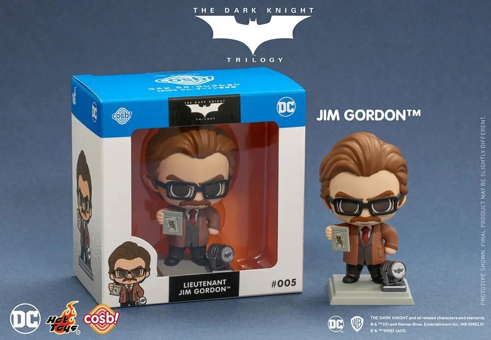 Pimeän ritarin trilogia Cosbi-minihahmo luutnantti Jim Gordon 8 cm hinta ja tiedot | Poikien lelut | hobbyhall.fi