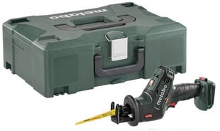 Langaton edestakaissaha Metabo SSE 18 LTX Compact, 18V, ilman akkua ja laturia hinta ja tiedot | Sahat ja sirkkelit | hobbyhall.fi