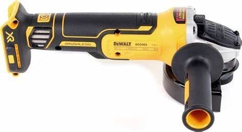 Akkukulmahiomakone DeWalt DCG 405 N, 18V, akulla ja ilman laturia hinta ja tiedot | Hiomakoneet | hobbyhall.fi