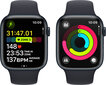 APPLE Watch Series 9 GPS + Cellular 45mm Midnight Aluminium Case with Midnight Sport Band - M/L hinta ja tiedot | Älykellot | hobbyhall.fi