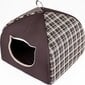 Nest Hobbydog Igloo R3, 49x49x40 cm, ruskea hinta ja tiedot | Pedit ja pesät | hobbyhall.fi