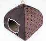 Nest Hobbydog Igloo R3, 49x49x40 cm, ruskea hinta ja tiedot | Pedit ja pesät | hobbyhall.fi