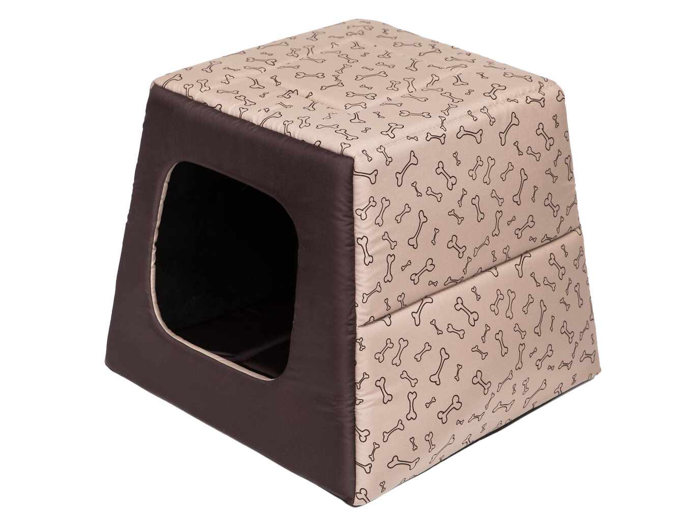 Pesä Hobbydog Pyramidi R3, beige/ruskea hinta ja tiedot | Pedit ja pesät | hobbyhall.fi