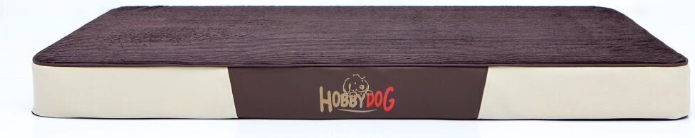 Koiran patja Hobbydog Premium Velvet Brown/Beige, XL, 120x80 cm hinta ja tiedot | Pedit ja pesät | hobbyhall.fi
