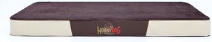 Koiran patja Hobbydog Premium Velvet Brown/Beige, M, 80x54 cm hinta ja tiedot | Pedit ja pesät | hobbyhall.fi