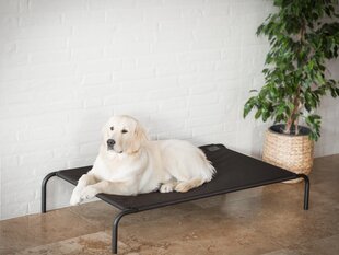 Koiranpesä Hobbydog Iron Black L, 80x42x15 cm hinta ja tiedot | Pedit ja pesät | hobbyhall.fi