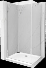 Suihkukaappi Mexen Lima alustalla ja sifonilla, kromi+valkoinen/kromi, 70 x 80 cm hinta ja tiedot | Suihkukaapit ja suihkunurkat | hobbyhall.fi