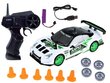 Radio-ohjattava auto Drift Car 1:24 2,4GHz valkoinen Nissan GT-R hinta ja tiedot | Poikien lelut | hobbyhall.fi