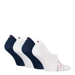 Tommy Hilfiger miesten sukat 4 kpl lahjapakkauksessa, valkoinen-musta hinta ja tiedot | Tommy Hilfiger Miesten vaatteet | hobbyhall.fi