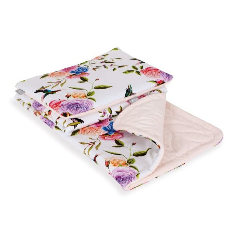 Vauvan peitto Ceba Baby 75x100 cm tyynyllä 30x40 cm Flores hinta ja tiedot | Vuodevaatteet lapsille | hobbyhall.fi