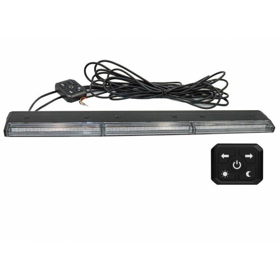 Super Slim LED-varoitusvalotanko TruckLed BLK0044 hinta ja tiedot | Seinävalaisimet | hobbyhall.fi