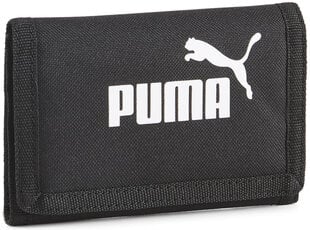 Puma Lompakko Phase Wallet Black 079951 01 079951 01 hinta ja tiedot | Miesten lompakot | hobbyhall.fi