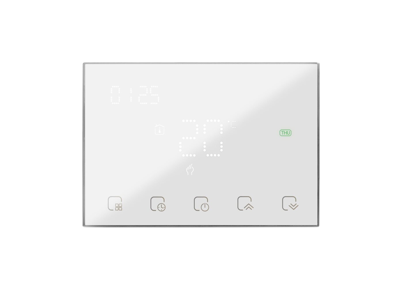 Älytermostaatti Spring TR8000-RWW, langaton termostaatti, valkoinen hinta ja tiedot | Lattialämmitys | hobbyhall.fi