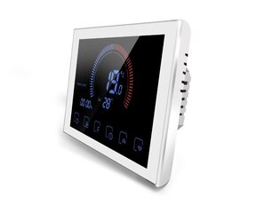 Älytermostaatti Spring TR8000-1WW, termostaatti lattialämmitykseen, valkoinen hinta ja tiedot | Spring Kodin remontointi | hobbyhall.fi