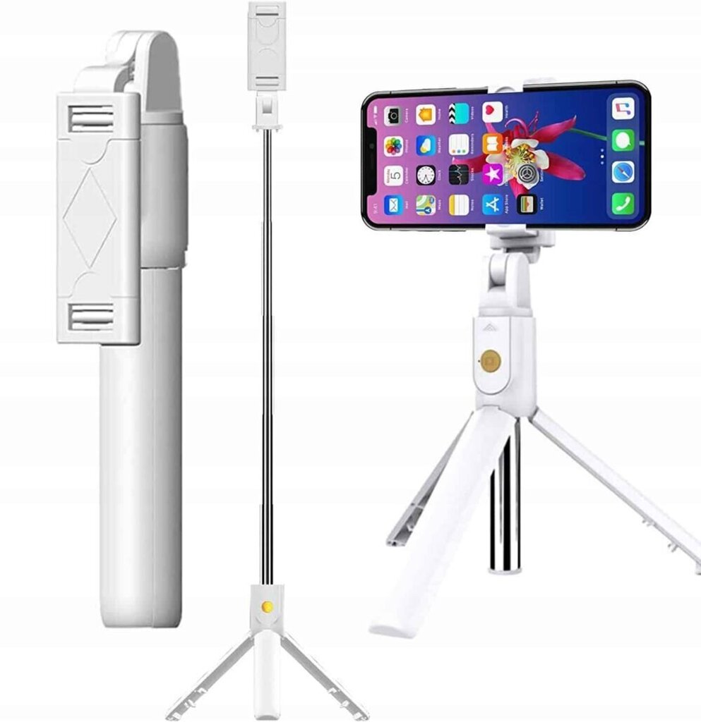 Selfie-stick Pilot K20:n kanssa hinta ja tiedot | Puhelimen lisätarvikkeet | hobbyhall.fi