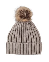 HAILYS naisten hattu CLAUDY MÜTS*01, vaaleanharmaa hinta ja tiedot | Naisten päähineet | hobbyhall.fi