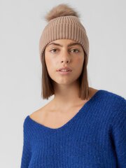 Vero Moda naisten hattu 10249554*01, beige hinta ja tiedot | Naisten päähineet | hobbyhall.fi