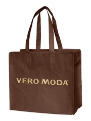 Vero Moda ostoskassi 10229400*07, ruskea/kulta hinta ja tiedot | Naisten käsilaukut | hobbyhall.fi