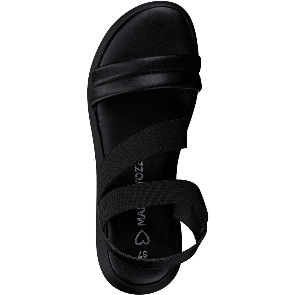 Marco Tozzi naisten sandaalit 2-28281 01*20, musta hinta ja tiedot | Naisten avokkaat ja sandaalit | hobbyhall.fi