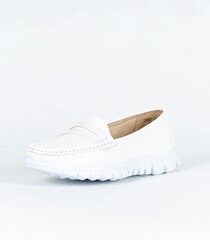 Naisten kengät 412802 01, valkoinen/valkoinen hinta ja tiedot | Naisten kengät | hobbyhall.fi