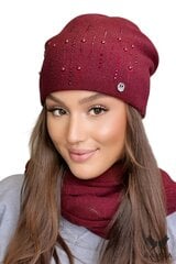 Kamea naisten hattu ELENI*02, bordeaux hinta ja tiedot | Naisten päähineet | hobbyhall.fi