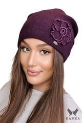 Kamea naisten hattu INKA*05, tummanvioletti hinta ja tiedot | Naisten päähineet | hobbyhall.fi