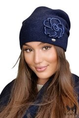 Kamea naisten hattu INKA*06, tummansininen hinta ja tiedot | Naisten päähineet | hobbyhall.fi