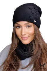 Kamea naisten hattu KALIDA*03, musta hinta ja tiedot | Naisten päähineet | hobbyhall.fi