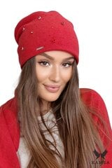 Kamea naisten hattu LATIFA*02, punainen hinta ja tiedot | Naisten päähineet | hobbyhall.fi