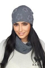 Kamea naisten hattu NAILA*06, tummanharmaa hinta ja tiedot | Naisten päähineet | hobbyhall.fi
