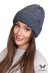 Kamea naisten hattu STELLA*11, tummanharmaa hinta ja tiedot | Naisten päähineet | hobbyhall.fi