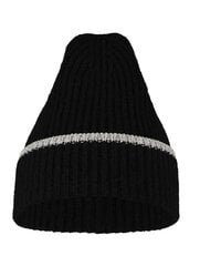 Hailys naisten hattu GRETA MÜTS*02, musta 4067218704614 hinta ja tiedot | Hailys Naisten asusteet | hobbyhall.fi