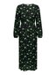 JDY naisten mekko 15298323*01, musta vihreä 5715432765285 hinta ja tiedot | Mekot | hobbyhall.fi