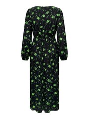 JDY naisten mekko 15298323*01, musta vihreä 5715432765285 hinta ja tiedot | Mekot | hobbyhall.fi