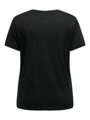 Only Carmakoma naisten T-paita 15316680*01, musta 5715510354936 hinta ja tiedot | Naisten T-paidat | hobbyhall.fi
