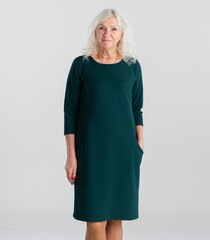 Hansmark naisten mekko Dentel 66064*01, vihreä 4741547995058 hinta ja tiedot | Mekot | hobbyhall.fi