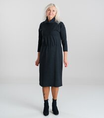 Hansmark naisten mekko Oia 66101*01, musta valkoinen 4741547998059 hinta ja tiedot | Mekot | hobbyhall.fi