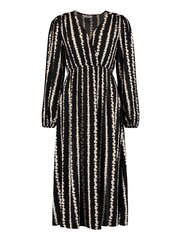 Zabaione naisten mekko LEAH KL*P3525, musta/beige 4067218532996 hinta ja tiedot | Mekot | hobbyhall.fi