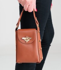 Naisten laukku 702127 02, ruskea 702127*02-ONE hinta ja tiedot | Naisten käsilaukut | hobbyhall.fi