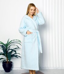 Naisten Cocoon-takki 583010 01, sininen 583010*01-XL hinta ja tiedot | Yöasut ja pyjamat | hobbyhall.fi