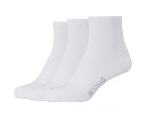Mustang naisten sukat 3 kpl, valkoinen hinta ja tiedot | Naisten sukat | hobbyhall.fi