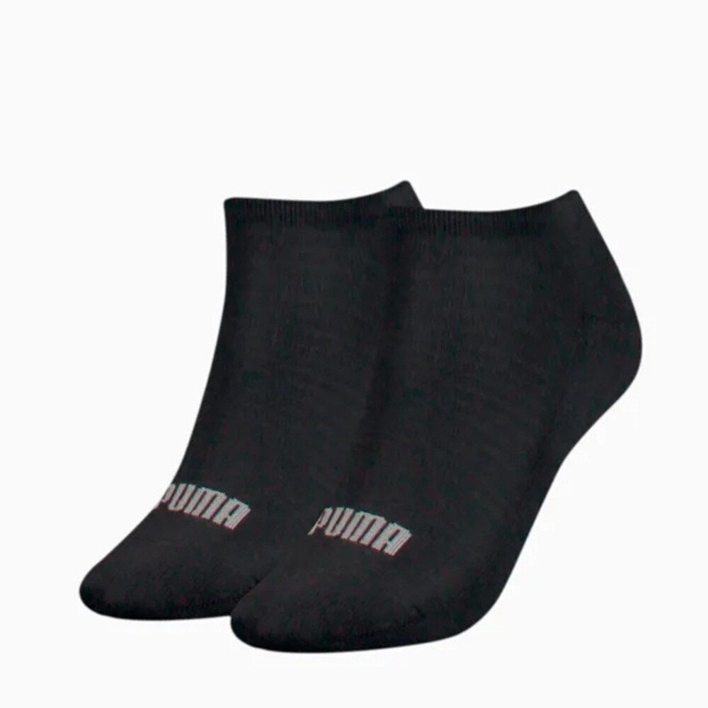 Puma naisten sukat, 2 paria 907955*01, musta+musta 8720245031370 hinta ja tiedot | Naisten sukat | hobbyhall.fi