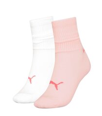 Puma naisten sukat, 2 paria 938174*04, vaaleanpunainen 8720245487221 hinta ja tiedot | Naisten sukat | hobbyhall.fi