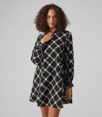 Vero Moda naisten mekko 10300439*01, musta valkoinen 5715508504657 hinta ja tiedot | Mekot | hobbyhall.fi